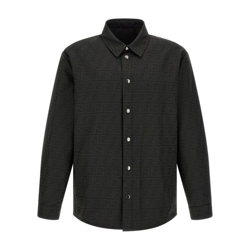 Fendi Men 'Ff' Jacquard Overshirt